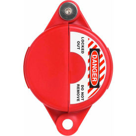 Gate Valve Lockout, 1 - 2.5" Diameter, Red
