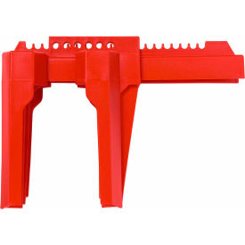 ABUS V448 Ball Valve Lockout, 2 - 8" Diameter, Red