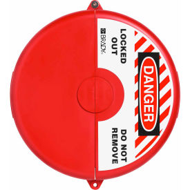 Gate Valve Lockout, 10 - 13" Diameter, Red