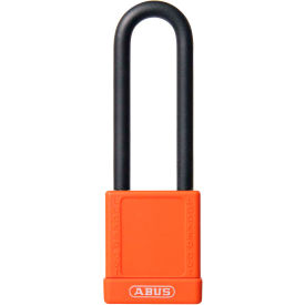 74HB/40-75 Keyed Different Lockout Padlock, Non-Conductive 3-Inch Shackle, Orange