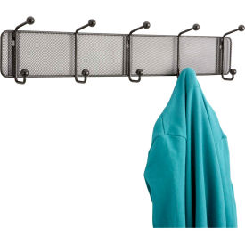 Onyx Mesh Wall Rack, 5 Hook