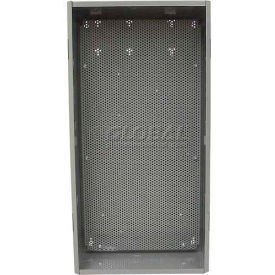 Sub-Panel, Perforated Steel, 23"H x 11.75"W x .25" Thick