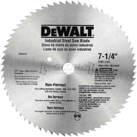 Non-ferrous Steel Saw Blade, 5/8" Arbor, 7-1/4" Diameter, 68 TPI