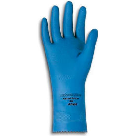 VersaTouch Natural Blue Chemical Resistant Gloves, Size 8, 1 Pair