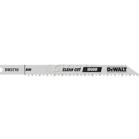 U-Shank Wood Cutting Cobalt Steel Jig Saw Blade, 4" Cut Length, 10 TPI, 5/PK