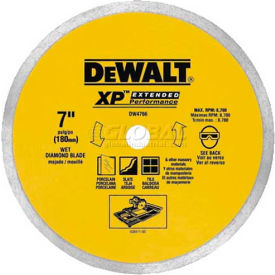XP4 Porcelain Tile Blade, 7" Diameter, 8,700 RPM