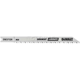 U-Shank Downcutting HCS Jig Saw Blade, 4" Cut Length, 10 TPI, 5/PK