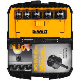 ImpactReady Hole Saw Set, 5 Pieces & Case