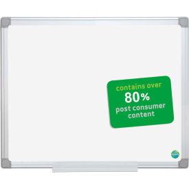 MasterVision Earth Whiteboard, Melamine Surface, 36"W x 24"H