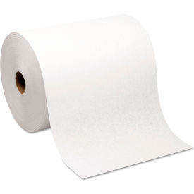 Hardwound Roll Paper Towel, Nonperforated, 7-7/8" X 1000', White, 6 Rolls/Case