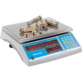 Digital Counting & Coin Scale 60lb x 0.002lb, 11-1/2" x 8-3/4" Platform