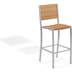 Travira Outdoor Bar Chair - Tekwood Natural