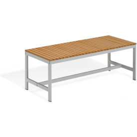 Travira 48" Backless Bench - Tekwood Natural