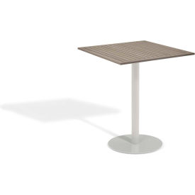 36" Square Outdoor Bar Table - Tekwood Vintage