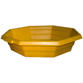 8091-YE Drums-Up - 7-1/2"H x 34" Top Diameter - 20 Gallon Capacity