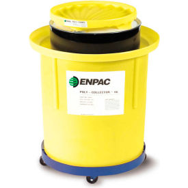 8001-YE Portable Poly-Collector with Steel Drum - 66 Gallon Capacity