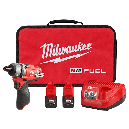 M12 FUEL 1/4" Hex 2-Speed Screwdriver Kit