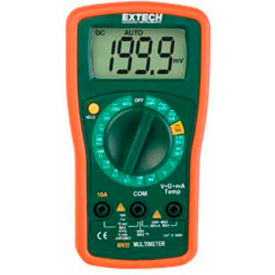 Digital Mini MultiMeter, Red/Black