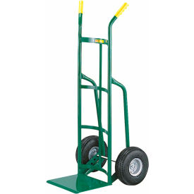 Reinforced Nose Hand Truck T-220-10FF - Dual Handle - 10" Flat Free Wheels
