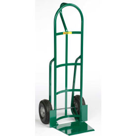 Shovel Nose Hand Truck, Loop Handle, 10" Flat Free Wheels, 600 lb. Capacity