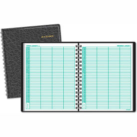Four-Person Group Daily Appointment Book, 11 x 8, Jan to Dec, 2025