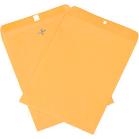 Clasp Catalog Envelopes, 12"W x 9"H, Kraft, 500/Pack
