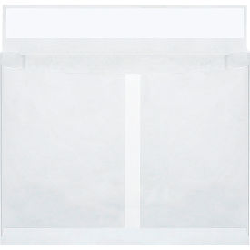 Self Seal Expandable Envelopes, Side Opening, 10"W x 13"L x 2"D, White, 100/Pack
