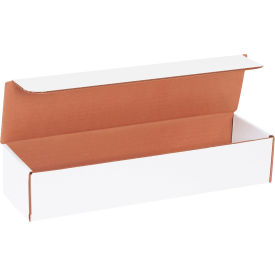 Corrugated Literature Mailers, 14"L x 3-3/4"W x 2-3/4"H, White