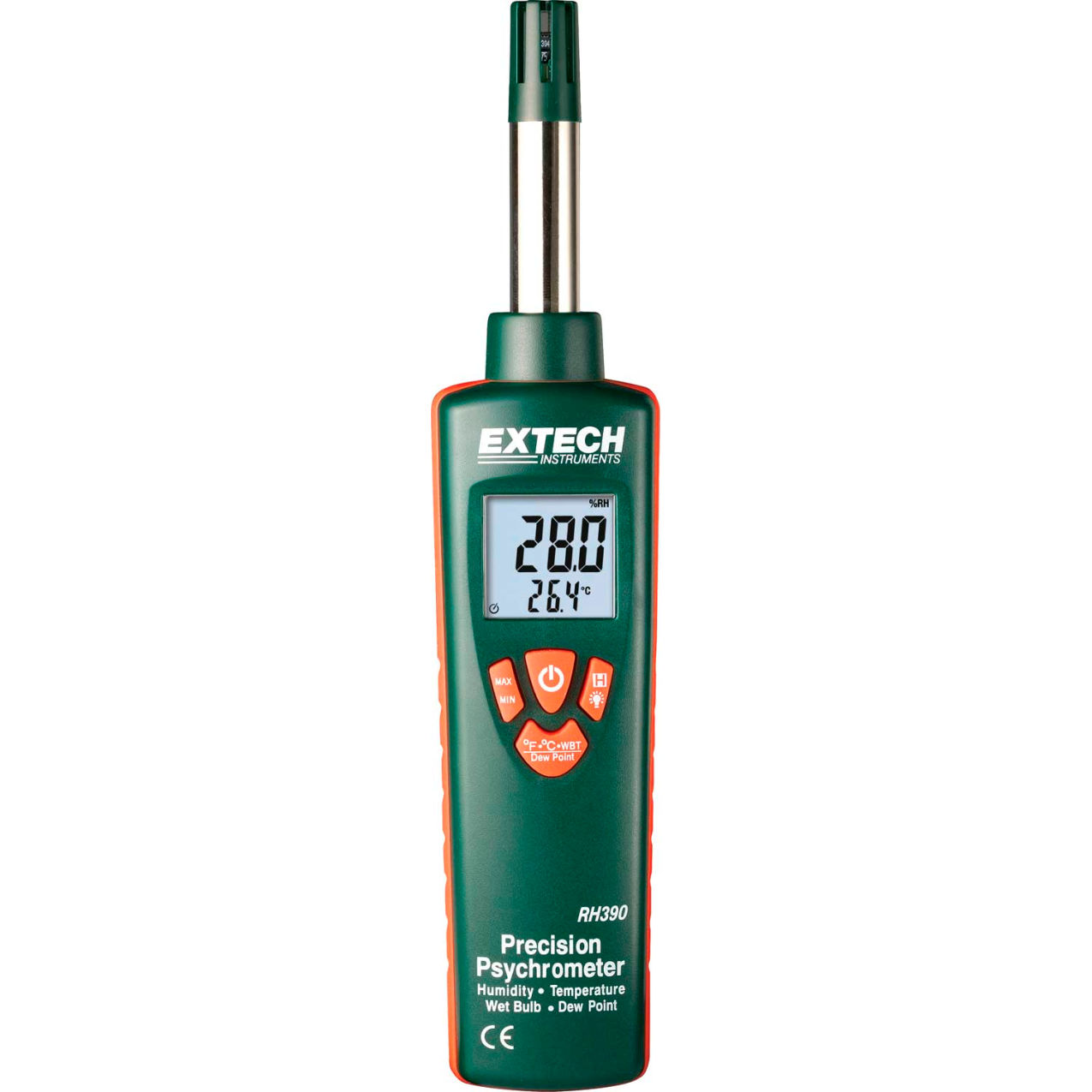 RH390 Precision Psychrometer, Case Included, 2