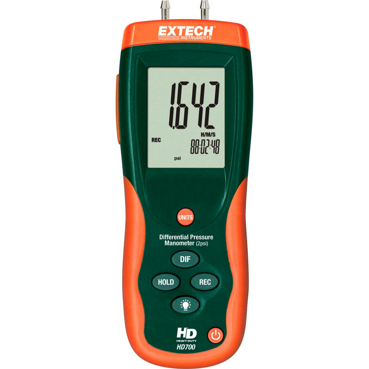 HD700 Differential Pressure Manometer, Digital, 9.8 oz.
