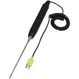 General Purpose Type K Probe, Type K, Stainless Steel, 4"L