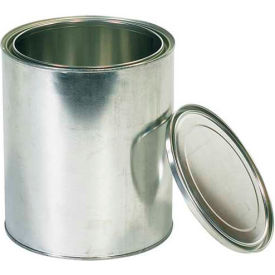 Metal Paint Cans, 1 Gal., Silver, 36/Pack