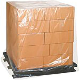 Pallet Covers, 68"W x 65"D x 87"H, 3 Mil, Clear, 50/Roll