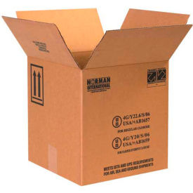 Haz Mat Boxes Four 1 Gal. Plastic Jugs 12-1/4"L x 12-1/4"W x 12-3/4"H 20/pk