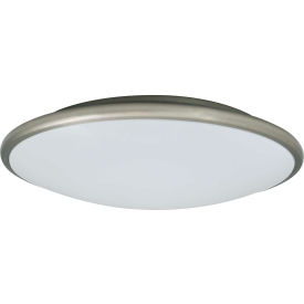 LED Ceiling Fixtures, 20W, 4000 CCT, 1660 Lumens, 82 CRI, Nickel