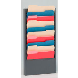 10 Pocket Medical Chart & Special Purpose Literature Rack - Gray