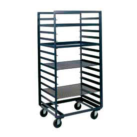 Mobile Steel Pan & Tray Rack 33x36 9 Tray Capacity