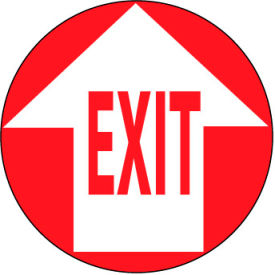 Walk On Floor Sign - Exit