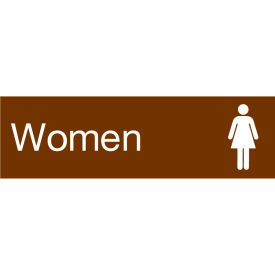 Engraved Sign - Women - Brown