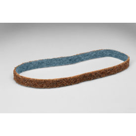 Scotch-Brite SE Surface Conditioning Low Stretch Belt 1/4" X 18" Alum. Oxide CRS