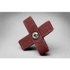 Cross Pad 341D, 2"W x 2"L x 1/2" Thick, 60 Grit