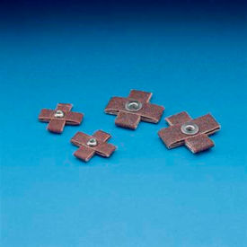 Cross Pad 747D, 2"W x 2"L x 3/4" Thick, 80 Grit
