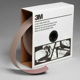 Utility Cloth Roll, 2 W x 50 Yd, Aluminum Oxide, 220 Grit