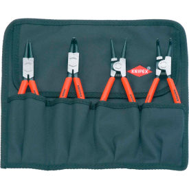 Circlip 4 Piece Internal/External Snap Ring Plier Set In Tool Roll