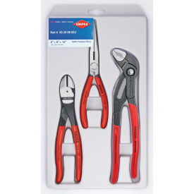00 20 08 US2 3 Pc Universal Pliers Set W/ Cobra Pliers