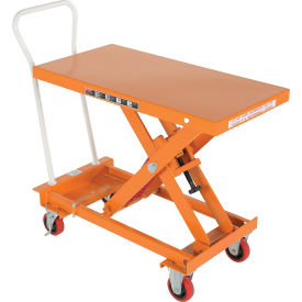 Self-Elevating Lift Cart - 20"W x 40"L Platform