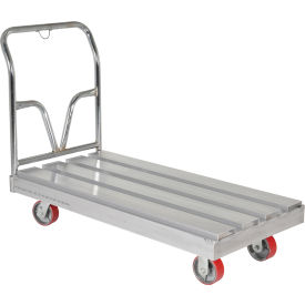 Aluminum Channel Platform Truck - 36"W x 72"L