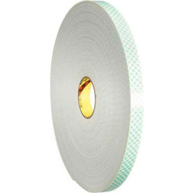 Double Sided Foam Tape 3/4" x 5 Yds. 1/8" Thick Natural