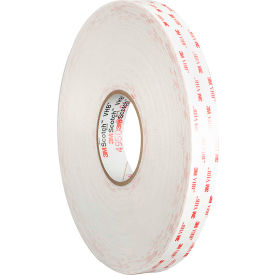 Double Sided VHB Acrylic Foam Tape 1/2" x 5 Yds. 25 Mil White