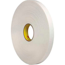 Double Sided Foam Tape 1" x 5 Yds. 1/32" Thick White